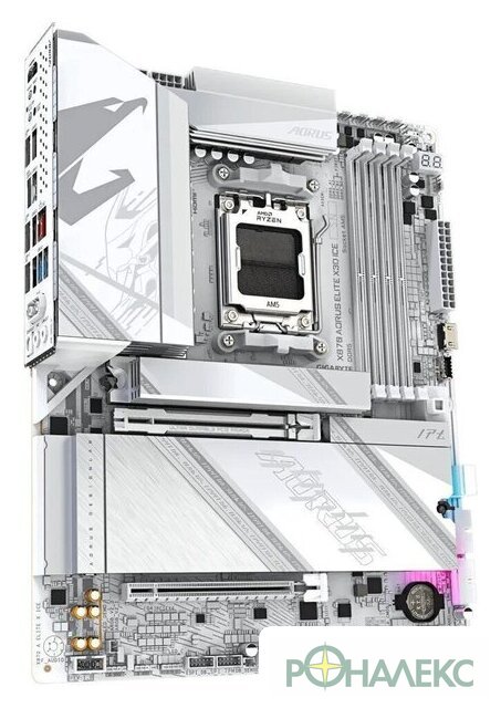 Материнская плата Gigabyte X870 Aorus Elite X3D Ice - фото2