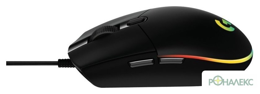 Игровая мышь Logitech G102 Lightsync (черный) - фото3