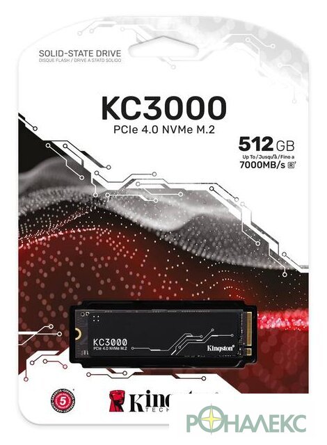 SSD Kingston KC3000 512GB SKC3000S/512G- фото5