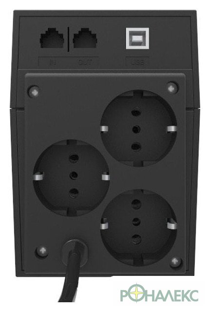 Источник бесперебойного питания Powercom Raptor RPT-800AP Euro - фото2