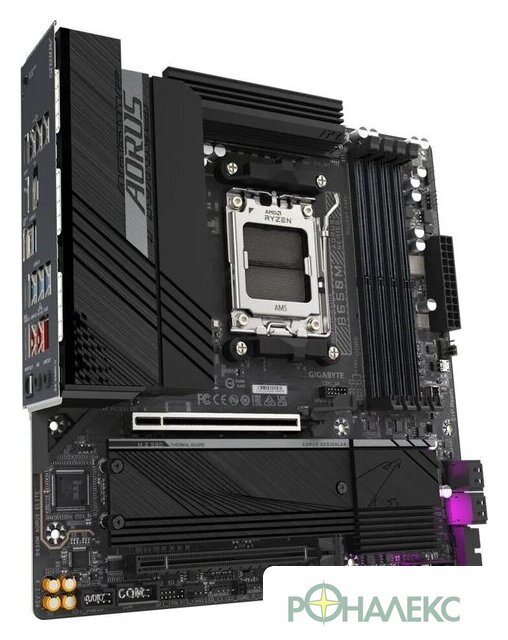 Материнская плата Gigabyte B650M Aorus Elite (rev. 1.3) - фото3