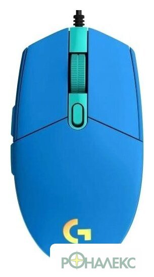 Игровая мышь Logitech G102 Lightsync (синий) - фото