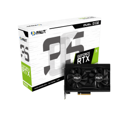 Видеокарта Palit RTX 3050 Dual (NE63050018P1-1070D)- фото