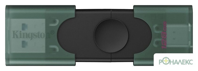 USB Flash Kingston DataTraveler Duo 128GB DTDEG2/128GB - фото