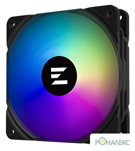 Вентилятор для корпуса Zalman ZM-AF120 ARGB (черный) - фото