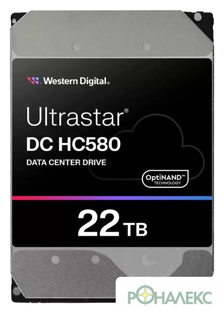 Жесткий диск WD Ultrastar DC HC580 22TB WUH722422ALE604 - фото