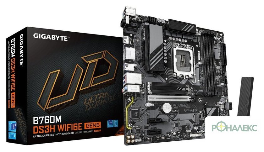 Материнская плата Gigabyte B760M DS3H WiFi6E GEN5 - фото4