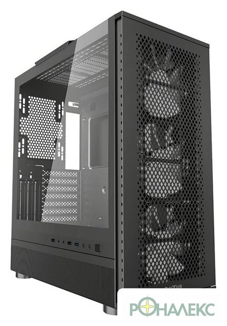 Корпус PCCooler ME200 Mesh (черный) - фото