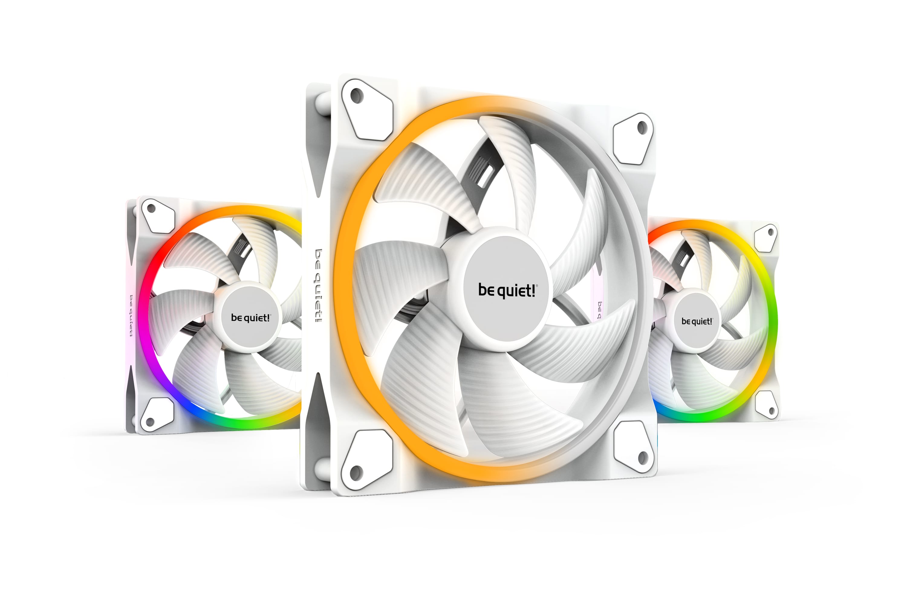 Набор вентиляторов be quiet! Light Wings White 140mm PWM (BL102)- фото