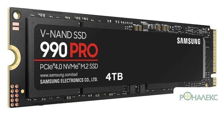 SSD Samsung 990 Pro 4TB MZ-V9P4T0BW - фото2