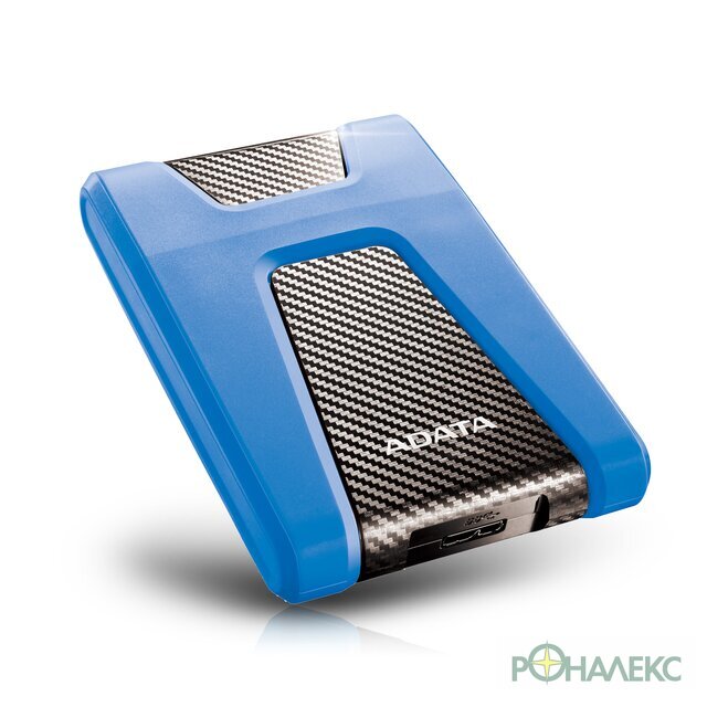 Внешний накопитель ADATA DashDrive Durable HD650 1TB (синий) - фото3
