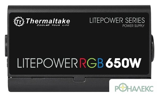 Блок питания Thermaltake Litepower RGB 650W LTP-650AL2NK - фото5