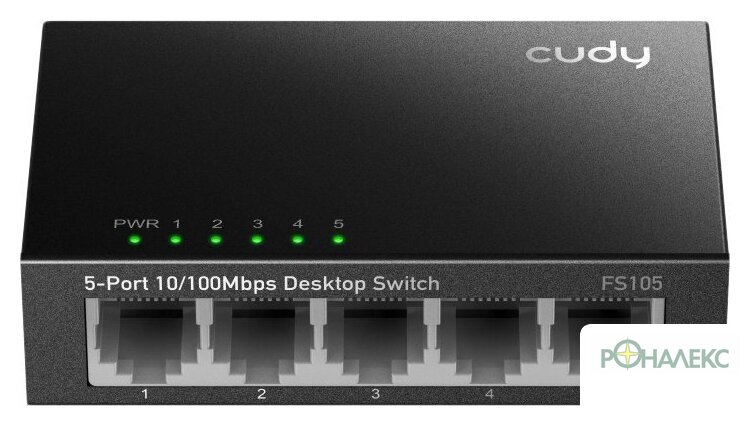 Неуправляемый коммутатор Cudy FS105 3.0 - фото