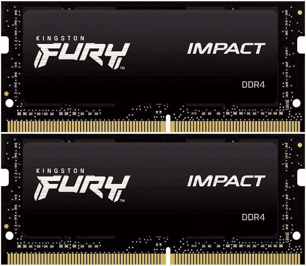 Модуль памяти 64Gb (2*32Gb) Kingston FURY Impact (KF432S20IBK2/64)- фото