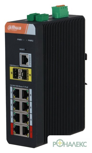 Управляемый коммутатор 2-го уровня Dahua IS4210-8GT-120 - фото