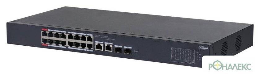Управляемый коммутатор 2-го уровня Dahua CS4218-16ET-190 - фото