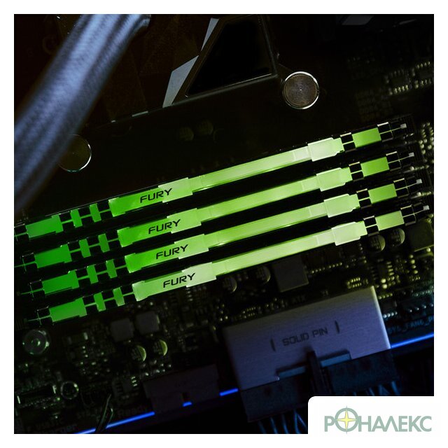 Оперативная память Kingston FURY Beast RGB 2x32ГБ DDR4 3200 МГц KF432C16BB2AK2/64 - фото2