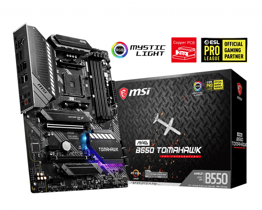 Материнская плата MSI MAG B550 TOMAHAWK (Socket AM4)- фото