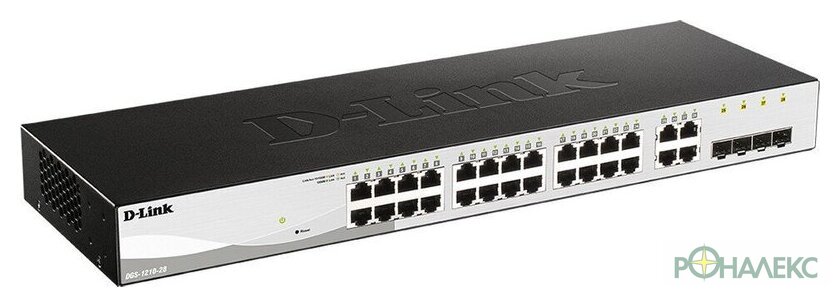 Управляемый коммутатор 2-го уровня D-Link DGS-1210-28/FL2A - фото2