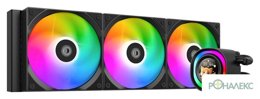 Система жидкостного охлаждения для процессора ID-Cooling FX360 LCD - фото