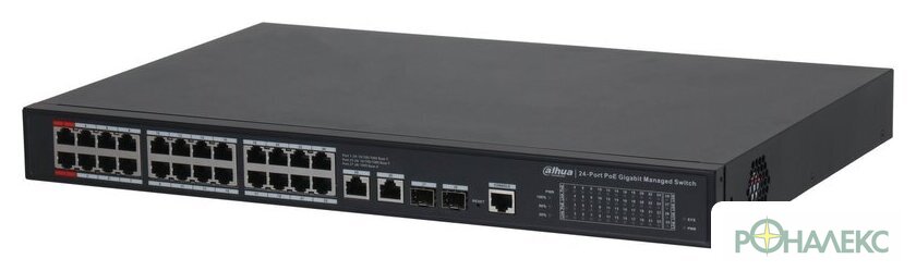 Управляемый коммутатор 2-го уровня Dahua S4228-24GT-240 - фото