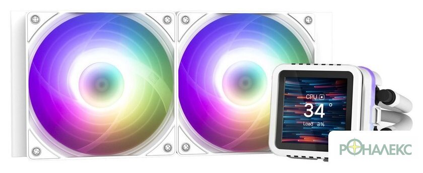 Система жидкостного охлаждения для процессора Zalman Alpha2 DS A24 (белый) - фото