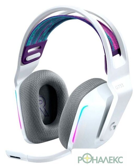Наушники Logitech G733 Lightspeed Wireless (белый)- фото