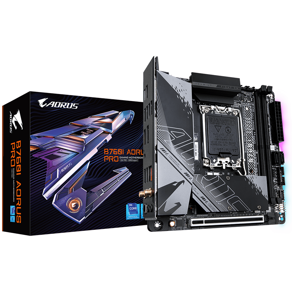 Материнская плата Gigabyte B760I AORUS PRO- фото