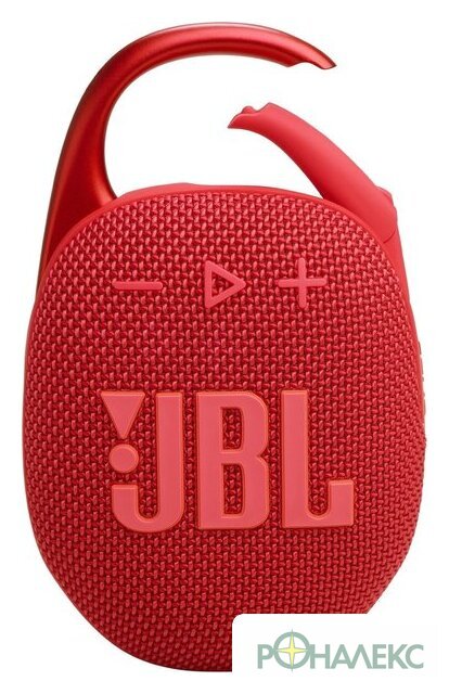 Беспроводная колонка JBL Clip 5 (красный) - фото2
