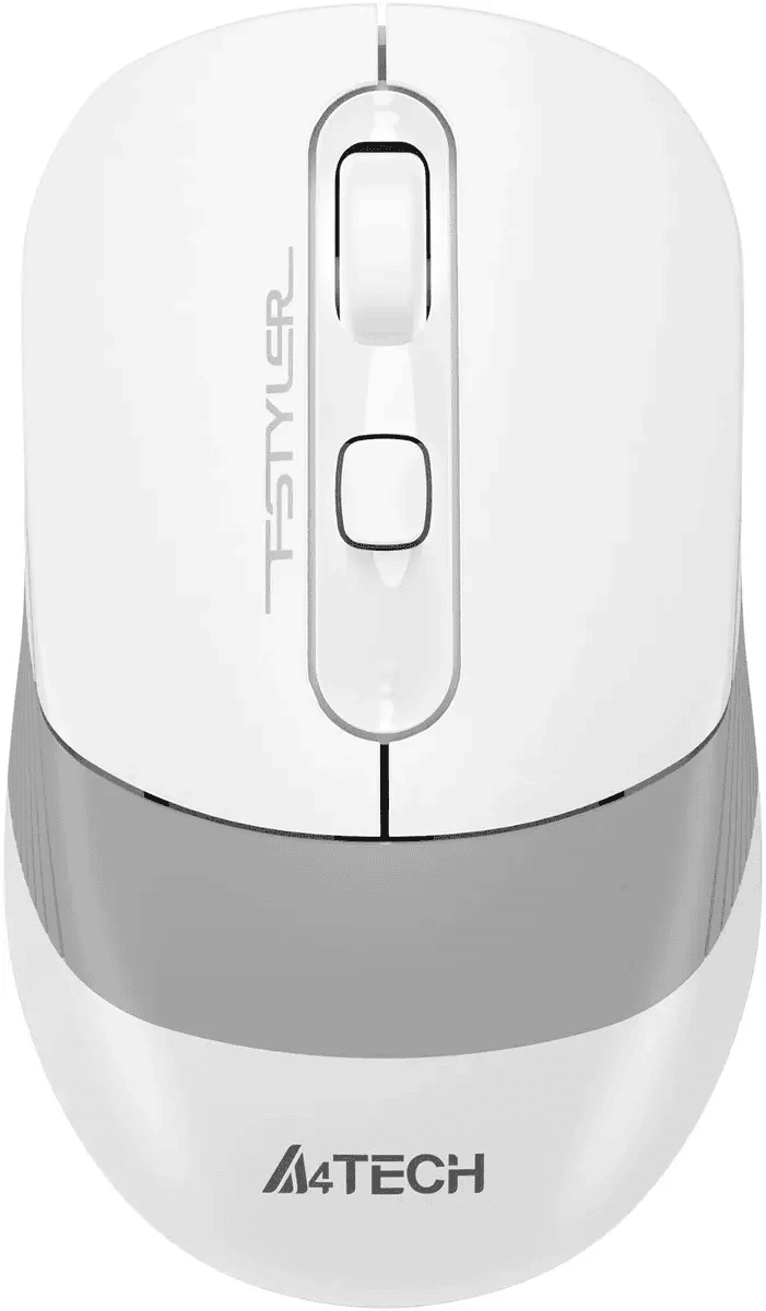 Мышь A4Tech Fstyler FG10CS Air (белый/серый)- фото