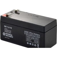 Аккумулятор для ИБП General Security GS 1.2-12 (12В/1.2 А·ч)
