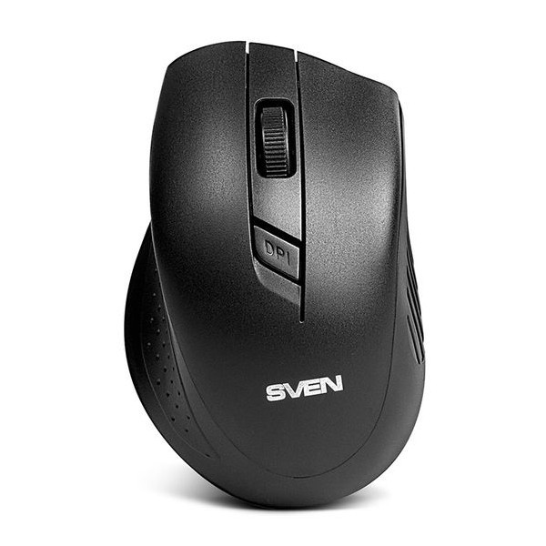 Мышь Sven RX-325 Wireless Black (1000dpi, 4кнопки, USB)- фото