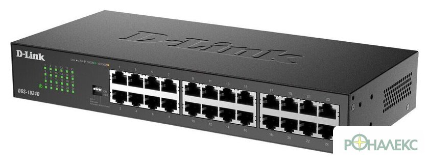 Неуправляемый коммутатор D-Link DGS-1024D/J1A - фото2