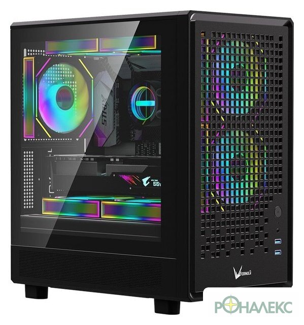 Корпус Formula Air Mesh G2 (черный) - фото