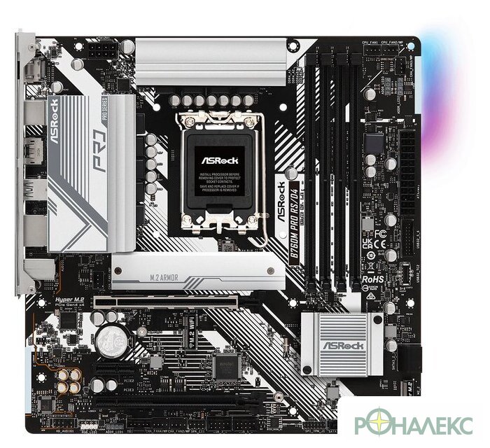 Материнская плата ASRock B760M Pro RS/D4 - фото