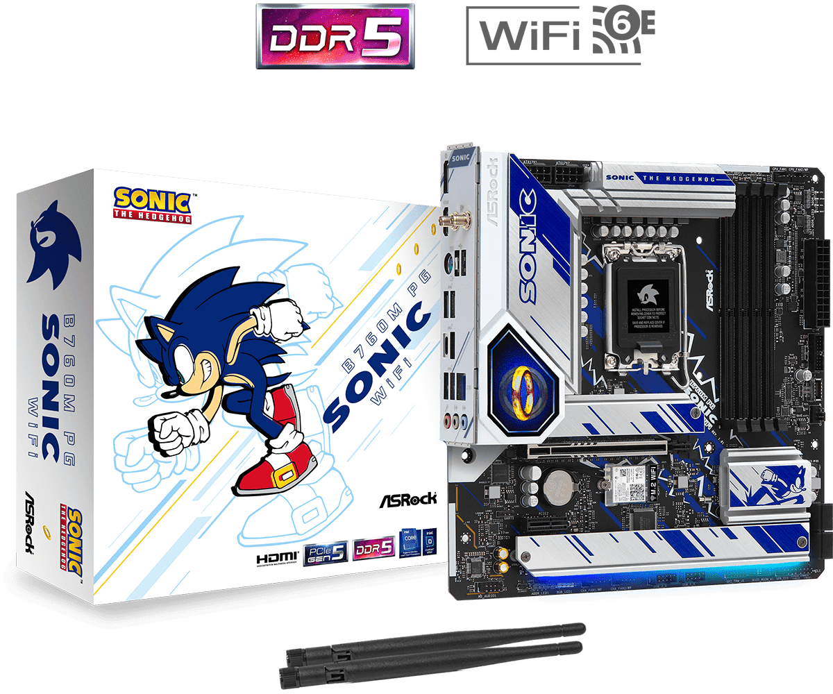 Материнская плата AsRock B760M PG Sonic WiFi