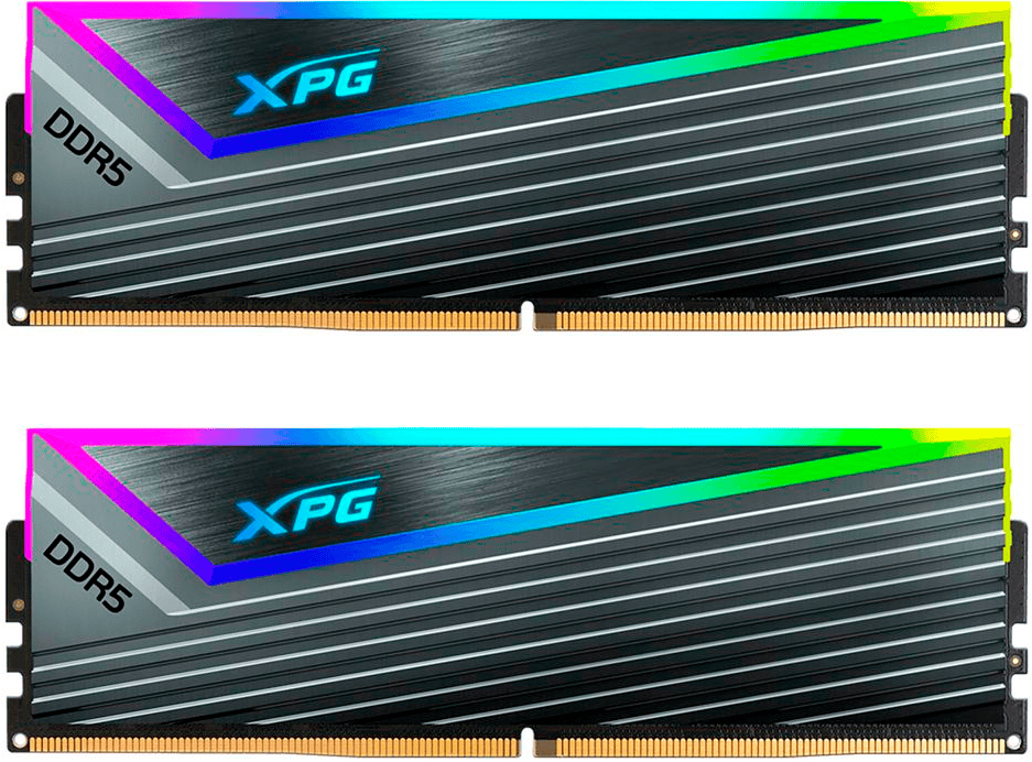 Модуль памяти 32Gb (2*16Gb) A-DATA XPG Caster (AX5U6400C3216G-DCCAGY)- фото