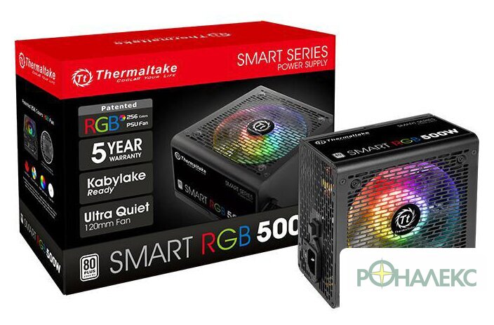Блок питания Thermaltake Smart RGB 500W SPR-500AH2NK-2 - фото5