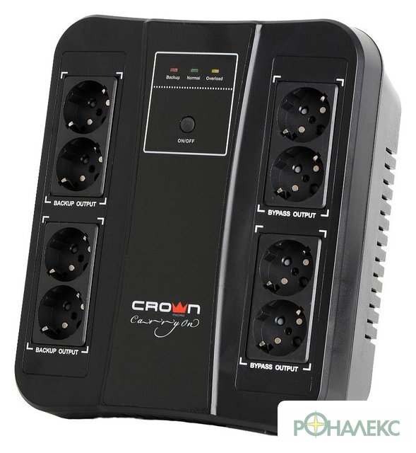 Источник бесперебойного питания CrownMicro Smart CMUS-275 Euro - фото
