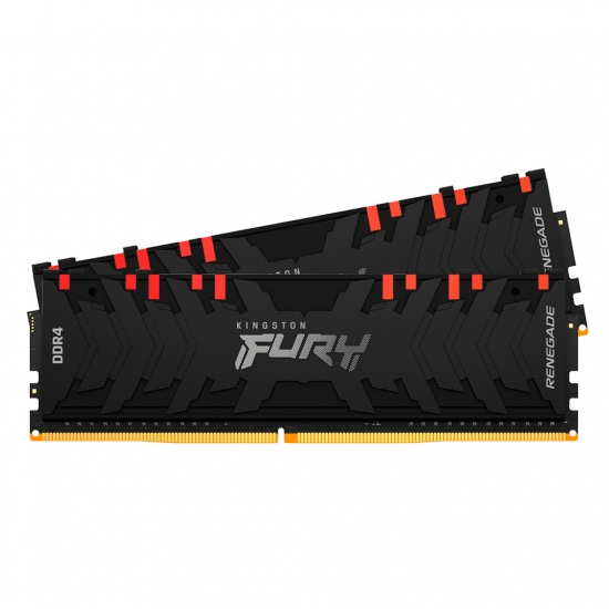 Модуль памяти 32Gb (2*16Gb) Kingston FURY Renegade RGB (KF432C16RB1AK2/32)- фото