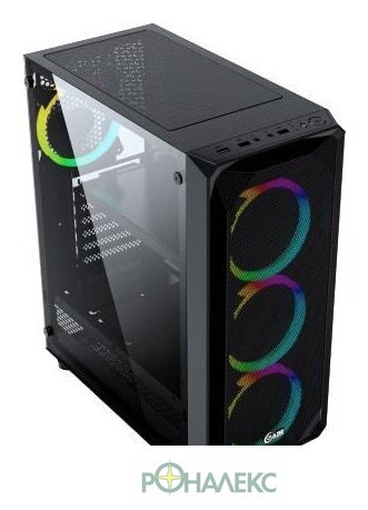 Корпус Powercase Mistral Z4 Mesh LED - фото3
