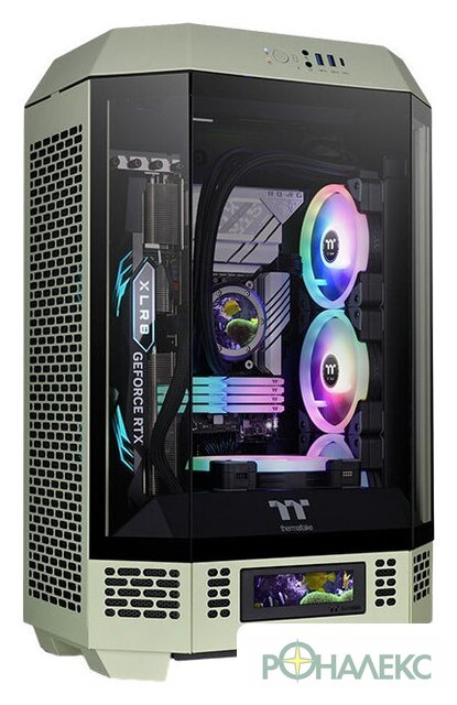 Корпус Thermaltake The Tower 300 Matcha Green CA-1Y4-00SEWN-00 - фото