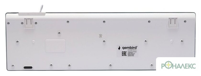 Клавиатура Gembird KB-240L-W - фото2