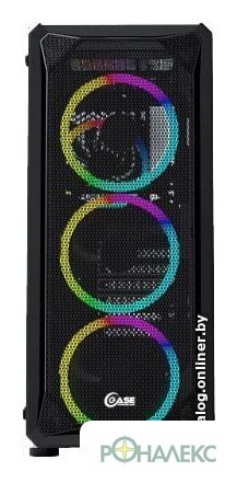 Корпус Powercase Mistral Z4 Mesh LED - фото2