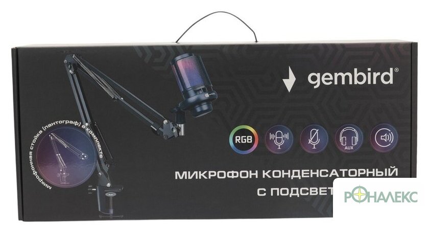 Проводной микрофон Gembird M-02N - фото4