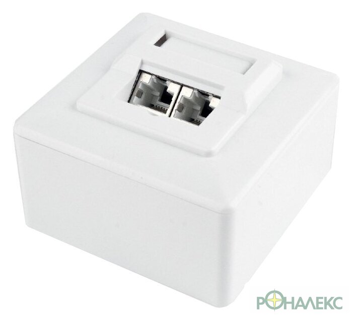 Розетка компьютерная Gembird MWS-2S6-01 - фото