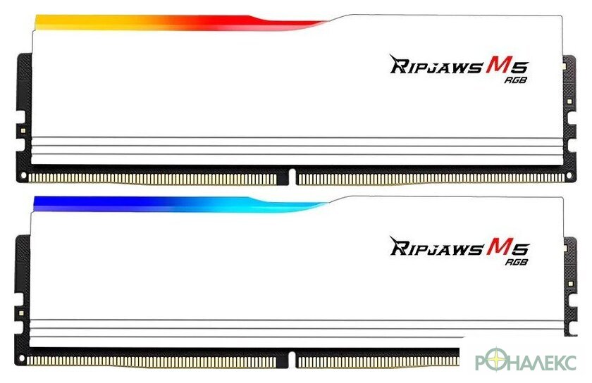 Оперативная память G.Skill Ripjaws M5 RGB 2x24ГБ DDR5 5200 МГц F5-5200J4040A24GX2-RM5RW - фото