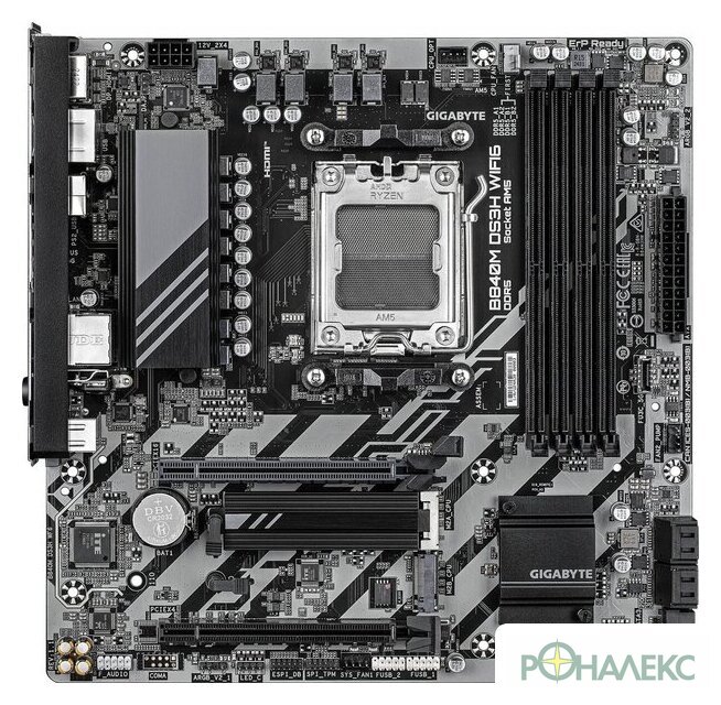 Материнская плата Gigabyte B840M DS3H WiFi6 - фото