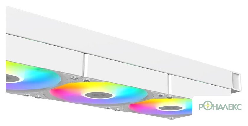 Система жидкостного охлаждения для процессора ID-Cooling FX360 LCD White - фото4