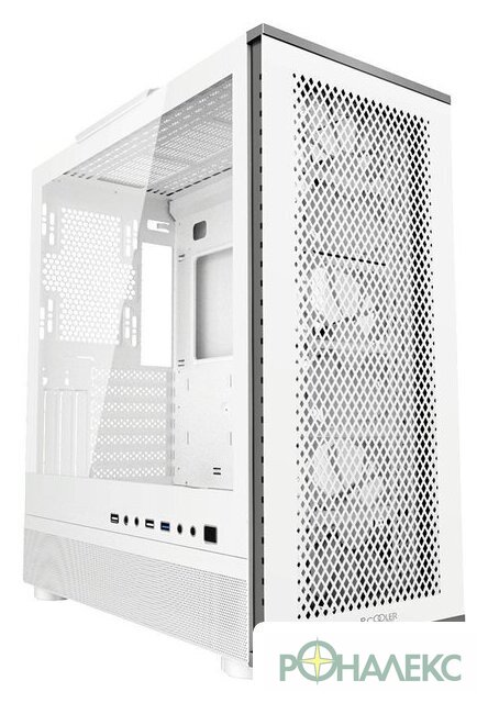 Корпус PCCooler ME200 Mesh (белый) - фото